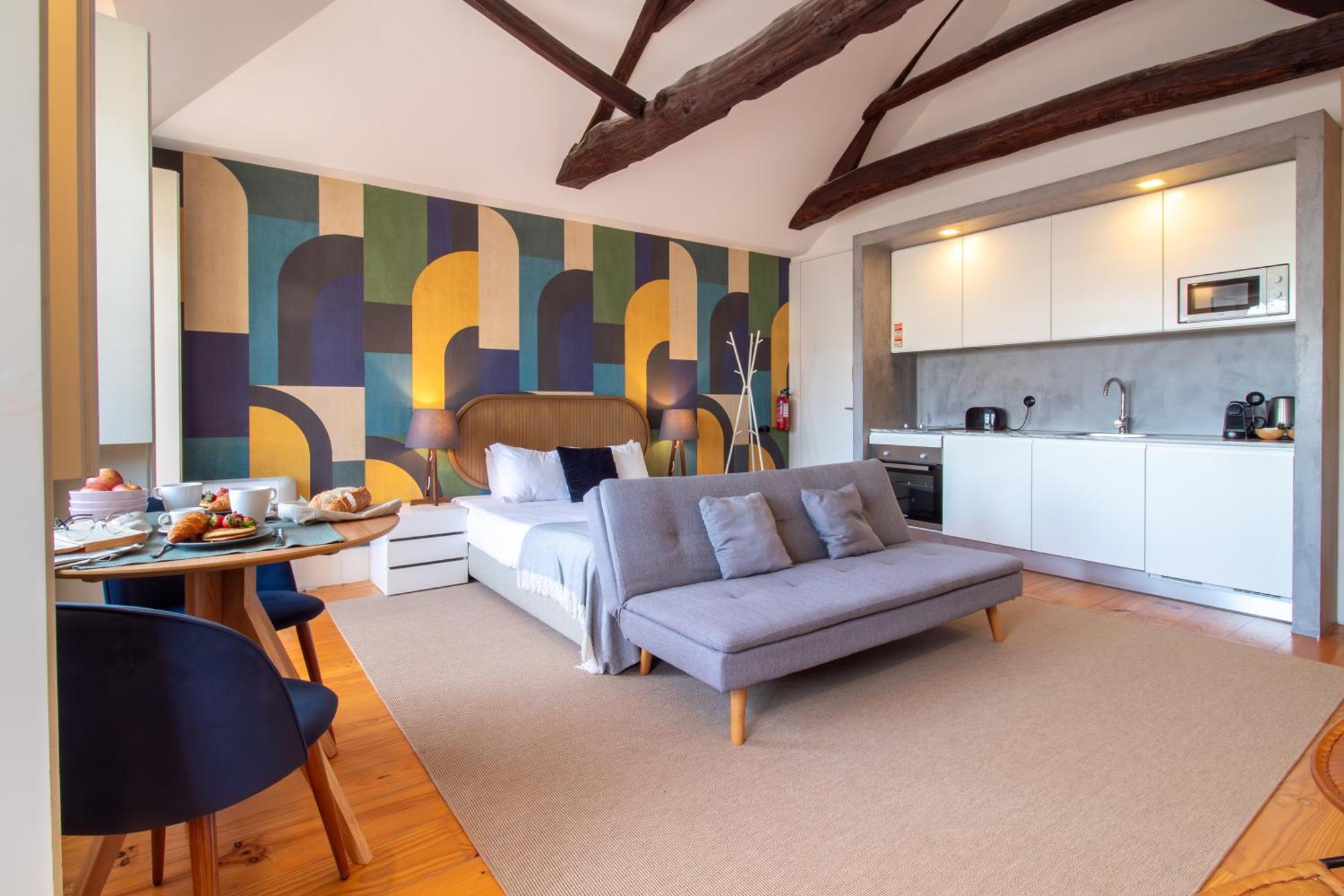 Lovelystay - Dirk Apartment - Almada 4º F OOporto Exteriör bild